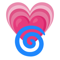 growing heart and cyclone