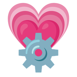 growing heart and gear