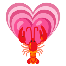 growing heart and lobster