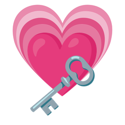 growing heart and old key