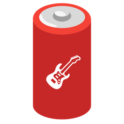 Guitar and Battery