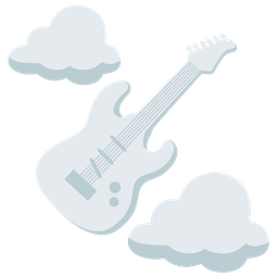 Guitar and Cloud
