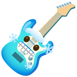 Guitar and Cold face