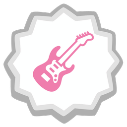 Guitar and Fish cake with swirl