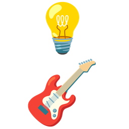 Guitar and Light bulb
