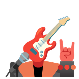 Guitar and Microphone