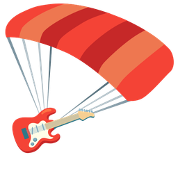 Guitar and Parachute