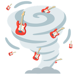 Guitar and Tornado