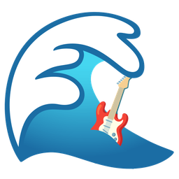 Guitar and Water wave