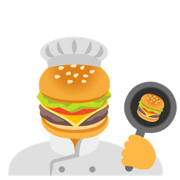 hamburger and cooking