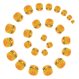 hamburger and cyclone