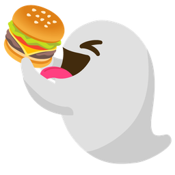 hamburger and ghost