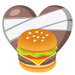 hamburger and mending heart