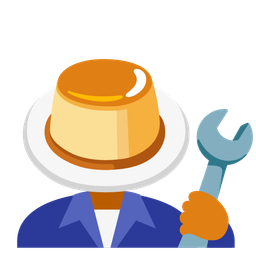 hammer and wrench and custard