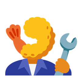 hammer and wrench and fried shrimp