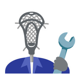 hammer and wrench and lacrosse