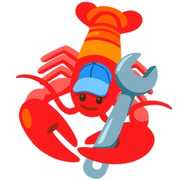 hammer and wrench and lobster