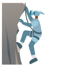 hammer and wrench and mountain