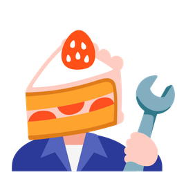 hammer and wrench and shortcake