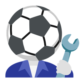 hammer and wrench and soccer ball