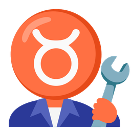 hammer and wrench and Taurus