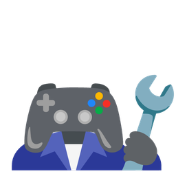 hammer and wrench and video game