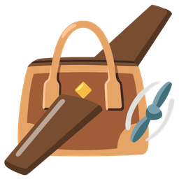 handbag and airplane