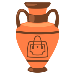 handbag and amphora