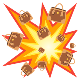 handbag and collision