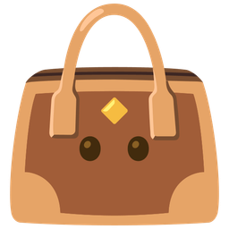 handbag and face without mouth
