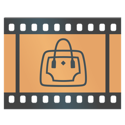 handbag and film frames