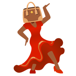 handbag and high-heeled shoe