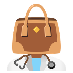 handbag and stethoscope