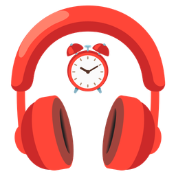 Headphone and Alarm clock