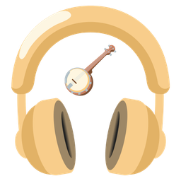Headphone and Banjo