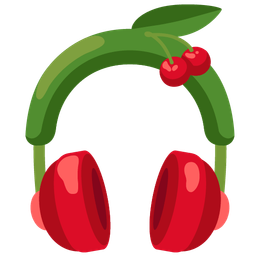 Headphone and Cherries