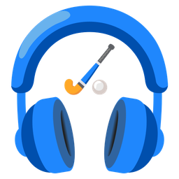 Headphone and Field hockey