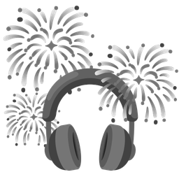 Headphone and Fireworks