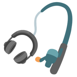 Headphone and Fishing pole