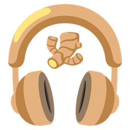 Headphone and Ginger root