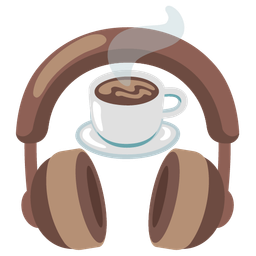 Headphone and Hot beverage