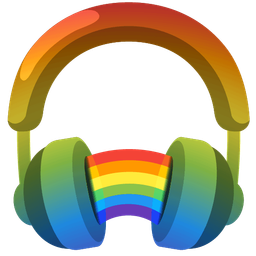 Headphone and Rainbow
