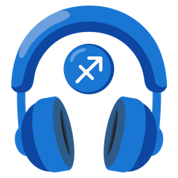 Headphone and Sagittarius