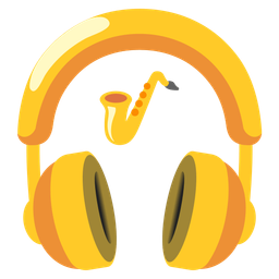 Headphone and Saxophone