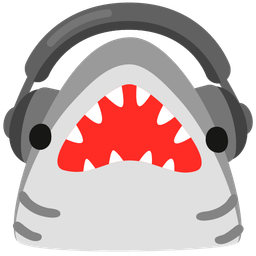 Headphone and Shark