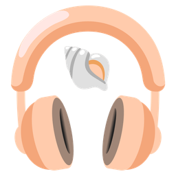 Headphone and Spiral shell