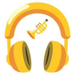 Headphone and Trumpet