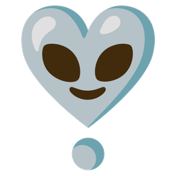 Heart exclamation and Alien