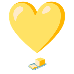 Heart exclamation and Butter