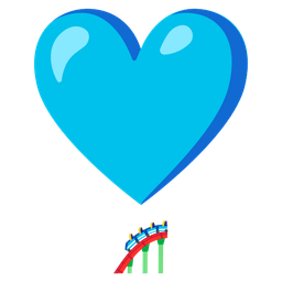 heart exclamation and roller coaster